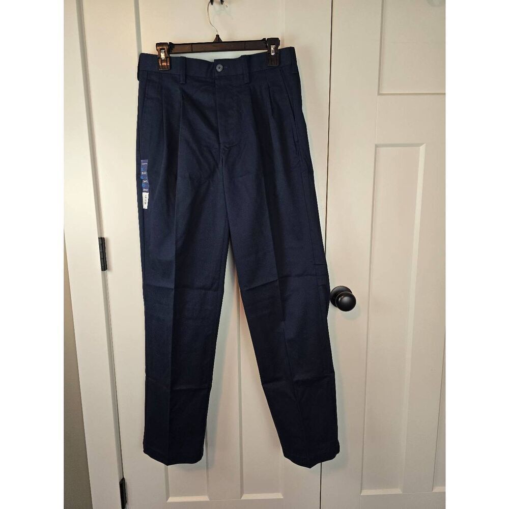 Croft & Barrow Men's Khakis Navy 30X32 New